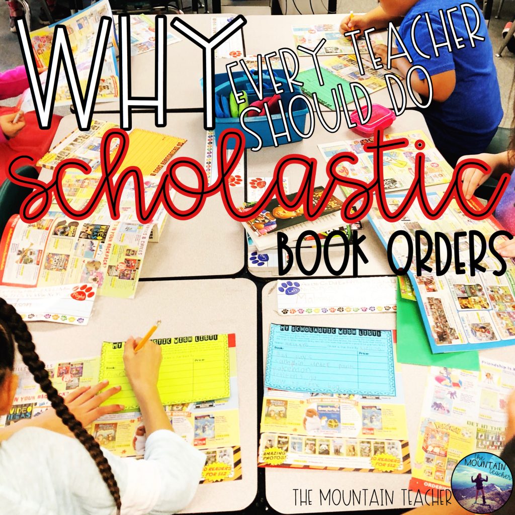 Scholastic Book Club Ideas and a FREEBIE :)