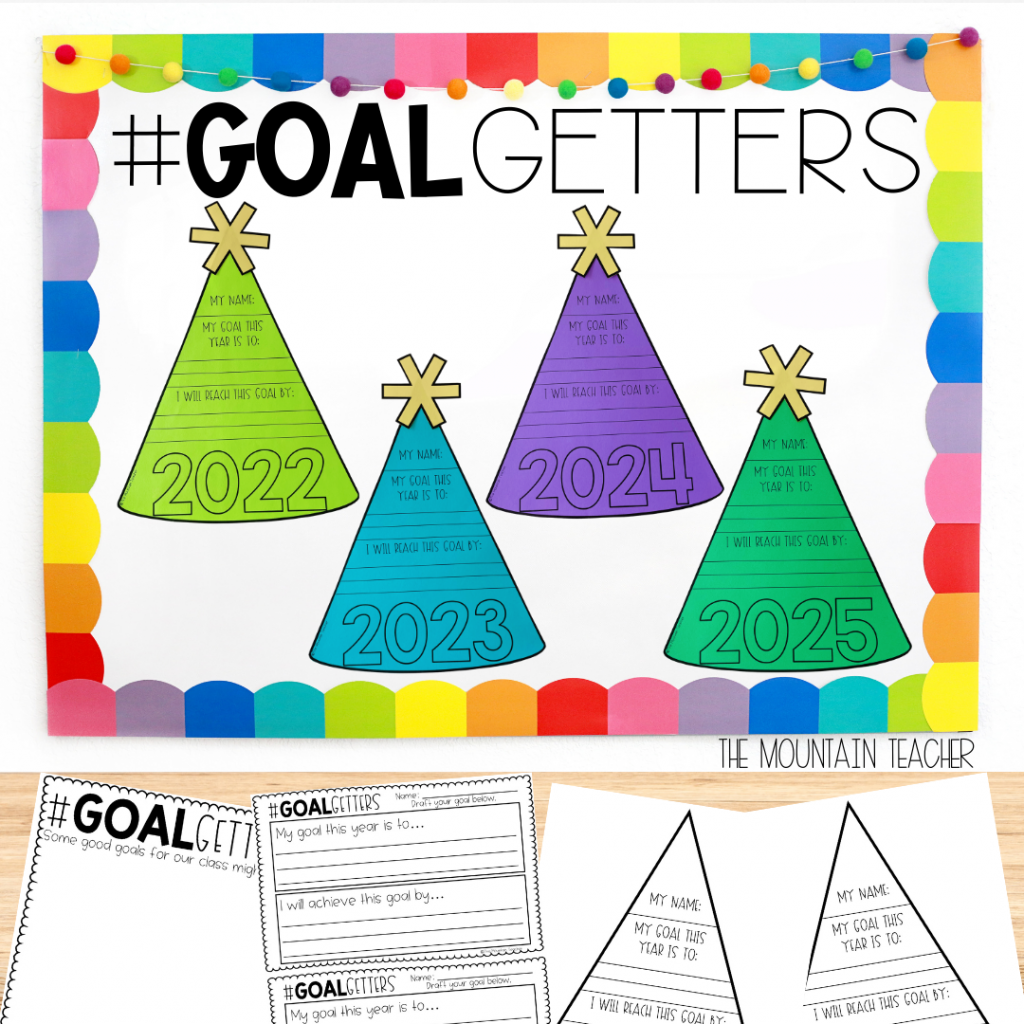 New Years Goal Board • Crafting a Green World