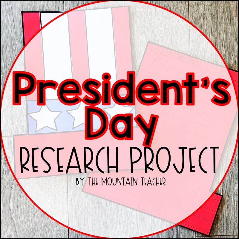 president research project 3rd grade