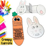 Creepy Carrots Read Aloud Activities for 1st 2nd or 3rd grade