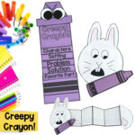 Creepy Crayon Read Aloud Activities for 1st 2nd or 3rd grade