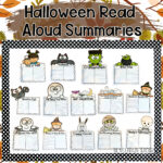 Halloween Read Aloud Activities and Crafts for a Fall Reading Bulletin Board