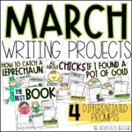 St Patrick's Day or March Creative Writing prompts for informative, narrative, opinion and how to writing