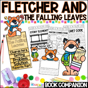 Fletcher and the Falling Leaves Activities Book Companion - Autumn and Fall Reading Comprehension