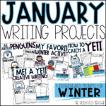 Winter or January Creative Writing prompts for informative, narrative, opinion and how to writing