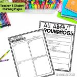 Groundhogs Day Craft | February Informative Writing Prompt & Bulletin Board - Templates, Graphic Organizers and Fun Writing Activities