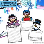 Best Winter Activities - Winter Opinion Writing Craft and January Bulletin Board including Templates, Graphic Organizers and More