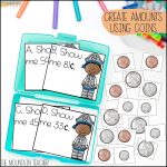 Counting Coins and Counting Money Activities 1st, 2nd or 3rd Grade Math Centers - Looking for the BEST counting money activities for your 1st, 2nd or 3rd graders? Don't sleep on these counting coins activities and math centers! Students will practice counting coins in 5 different ways including word problems, making equivalent values and more.