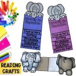 Strictly No Elephants Activities for 1st, 2nd or 3rd Graders - Reading Crafts and Flip Books