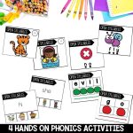 Open Syllable Worksheets, Games and Activities for 1st Grade Phonics or Spelling Hands on Phonics Centers