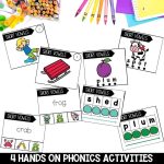 Short Vowel Review Worksheets, Activities & Games 2nd Grade Phonics or Spelling Hands on Phonics Games