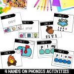 Long A Vowel Teams Worksheets, Activities & Games 2nd Grade Phonics or Spelling Hands on Phonics Centers