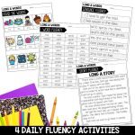 Long A Vowel Teams Worksheets, Activities & Games 2nd Grade Phonics or Spelling Fluency Practice and Decodable Passage