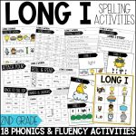 Long I Vowel Teams Worksheets, Activities & Games 2nd Grade Phonics or Spelling