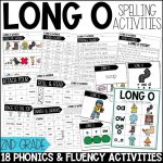 Long O Vowel Teams Worksheets, Activities & Games 2nd Grade Phonics or Spelling