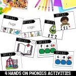 Soft C and G Worksheets, Activities & Games for 2nd Grade Phonics or Spelling Hands on Phonics Centers