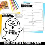 Silent Letters Worksheets, Activities & Games for 2nd Grade Phonics or Spelling Phonics Craft and Spelling Test
