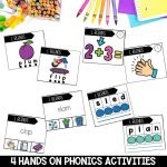 L Blends Worksheets, Games and Activities 1st Grade Phonics or Spelling Practice Hands on Phonics Centers