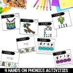 R Blends Worksheets, Games and Activities 1st Grade Phonics or Spelling Practice Hands on Phonics Centers
