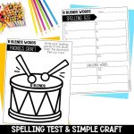 R Blends Worksheets, Games and Activities 1st Grade Phonics or Spelling Practice Spelling Test and Phonics Craft