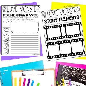 My Favorite Book Worksheet, Kids Drawing Prompt Reading Activity