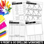 ER Bossy R Worksheets, Activities & Games 1st Grade Phonics or Spelling Printable Worksheets - Printable Spelling Worksheets and Word Sorts for Word Work