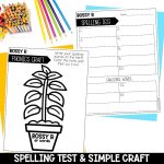ER Bossy R Worksheets, Activities & Games 1st Grade Phonics or Spelling Printable Phonics Craft and Spelling Test