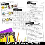 Sounds of Y Spelling Worksheets, Activities, Centers & Games - 1st Grade Phonics Daily Fluency Practice and Decodable Passage
