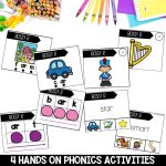 AR Bossy R Worksheets, Activities & Games 1st Grade Phonics or Spelling Hands on Phonics Centers