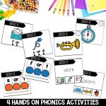 OR Bossy R Worksheets, Activities & Games 1st Grade Phonics or Spelling - Hands on Phonics Games for Blending and Segmenting Centers