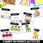 Diphthongs OO Sound Worksheets, Activities & Games 1st Grade Phonics or Spelling - Hands on Phonics Games for Blending and Segmenting Centers