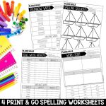 Floss Rule Worksheets, Activities & Games for 2nd Grade Phonics and Spelling - Printable Spelling Worksheets and Word Sorts for Word Work