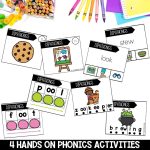 oo ew Diphthongs Worksheets, Spelling Activities and 2nd Grade Phonics Games - Hands on Phonics Games for Blending and Segmenting Centers